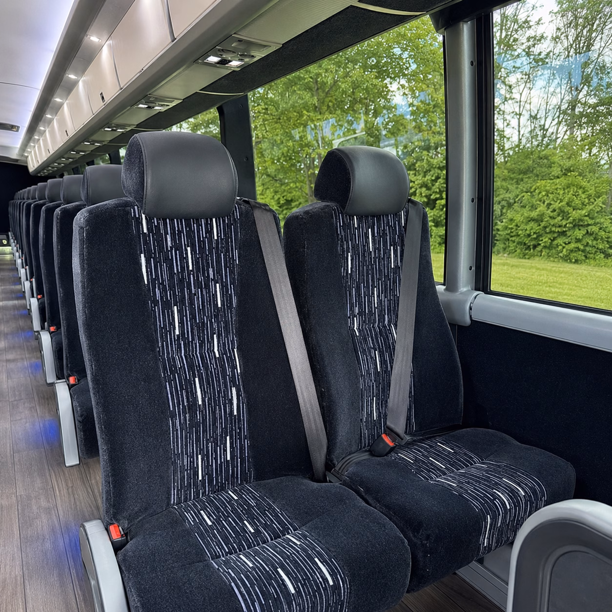san bernardino charter bus interior gallery