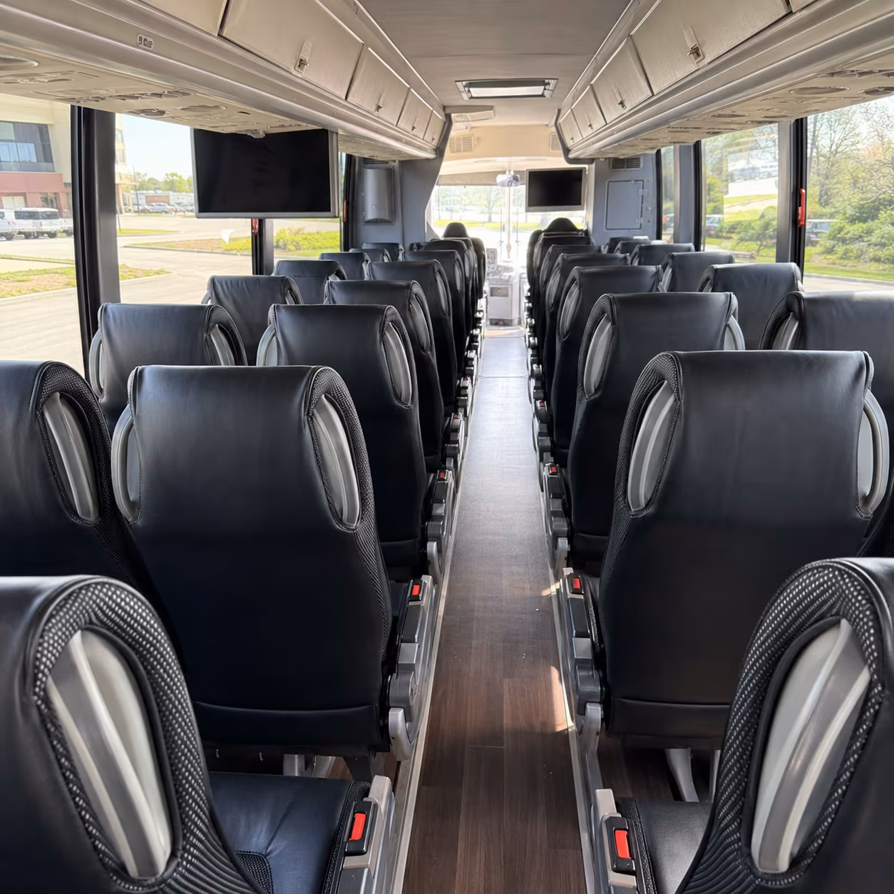 san bernardino charter bus interior
